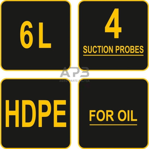 Vakuuminis tepalo surinkimo bakas 6l 3 Vakuuminis tepalo surinkimo bakas 6l 3