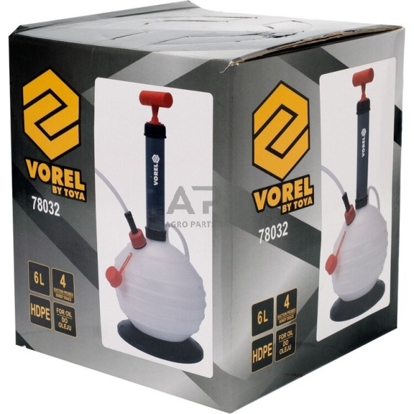 Vakuuminis tepalo surinkimo bakas 6l 4 Vakuuminis tepalo surinkimo bakas 6l 4