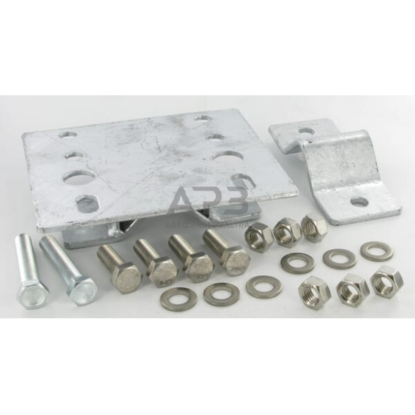 Vamzdžio tvirtinimo laikiklis LA BUVETTE 50-75 mm BUA334 Vamzdžio tvirtinimo laikiklis LA BUVETTE 50-75 mm BUA334