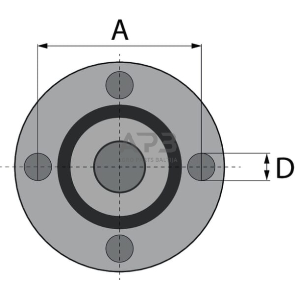 Vandens pompa su flanšu RE67092KR 2 Vandens pompa su flanšu RE67092KR 2