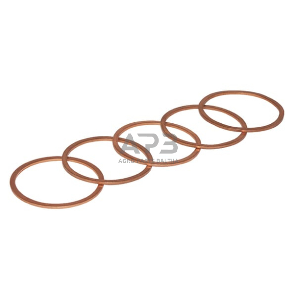 Varinė poveržlė 6x12x1mm 25 vienetai CU061210P025 Varinė poveržlė 6x12x1mm 25 vienetai CU061210P025