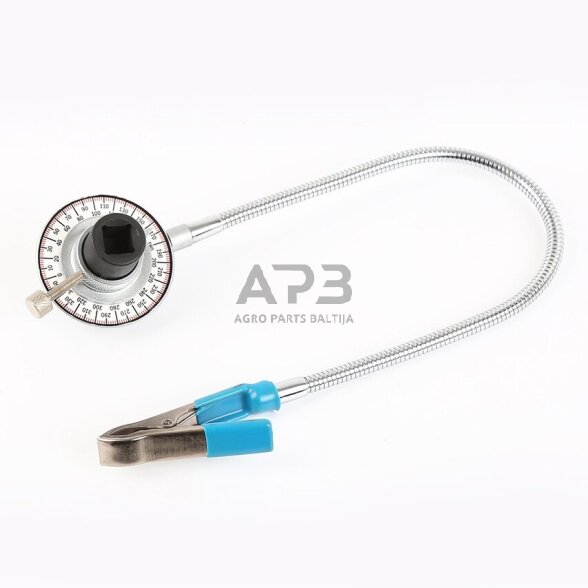 Varžtų priveržimo kampamatis su spaustuku 1/2' 360° 1 Varžtų priveržimo kampamatis su spaustuku 1/2' 360° 1