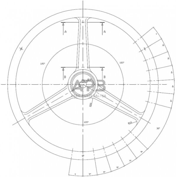 Vairas 352mm D360 Cobo 0032020940 1