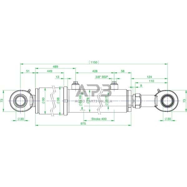 Vairo cilindras DL3563400 2 Vairo cilindras DL3563400 2