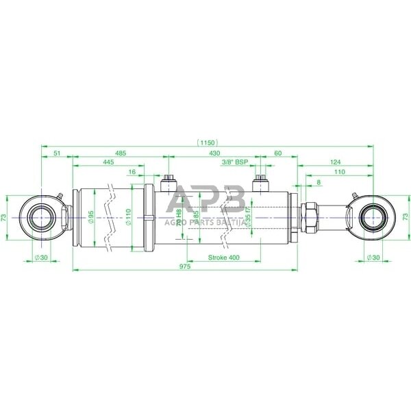Vairo cilindras DL3570400 2