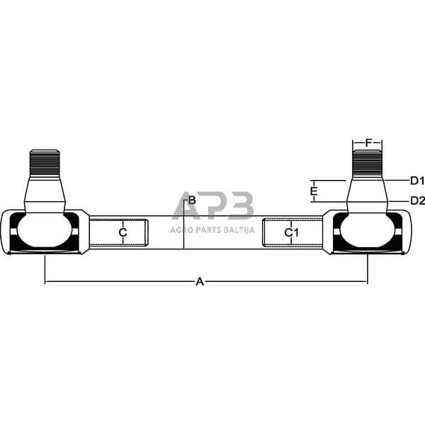 Vairo traukė NH SHP085KR 2 Vairo traukė NH SHP085KR 2