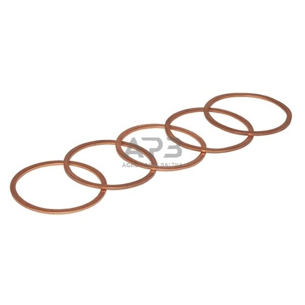 Varinė poveržlė 40x47x2mm 25 vienetai CU404720P025 Varinė poveržlė 40x47x2mm 25 vienetai CU404720P025