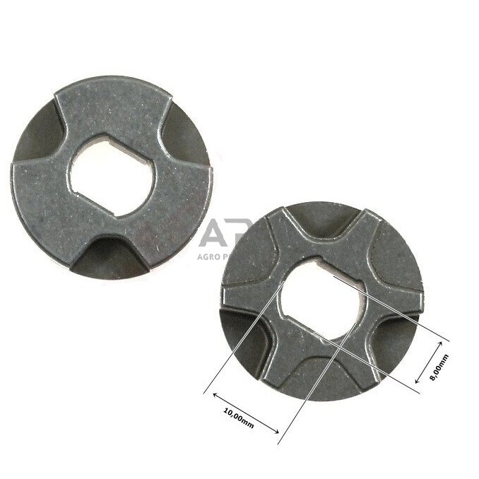 Varančioji žvaigždutė žingsnis 3/8" užgriebiai 6. 8,00 mm x 10,00 mm Makita UCxx20 Varančioji žvaigždutė žingsnis 3/8" užgriebiai 6. 8,00 mm x 10,00 mm Makita UCxx20