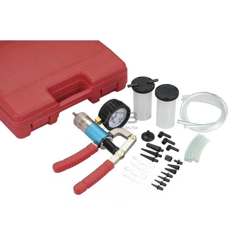 Vakuumo/slėgio matuoklis stabdžių skysčiui Vakuumo/slėgio matuoklis stabdžių skysčiui