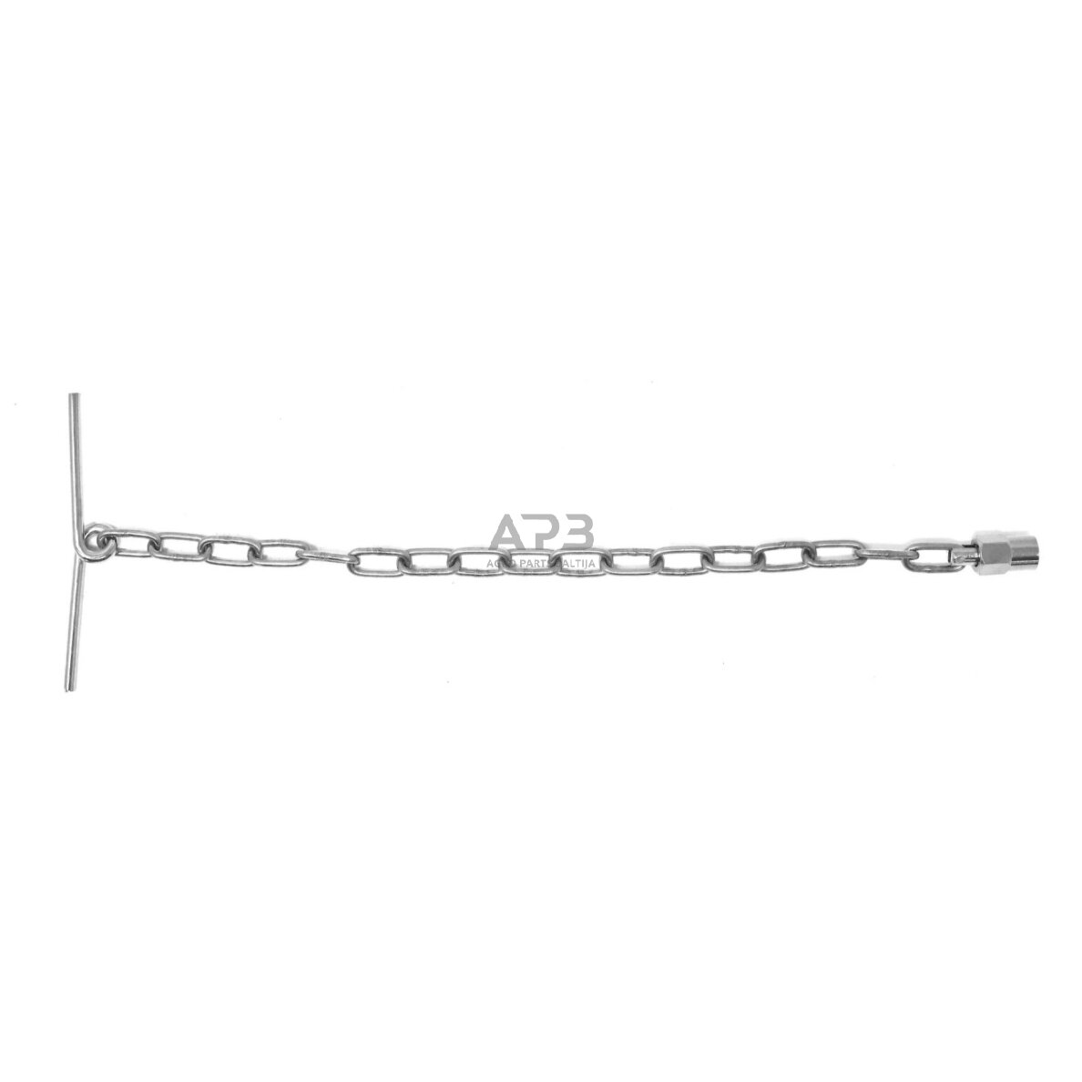 Ventilio montavimo įrankis su grandine