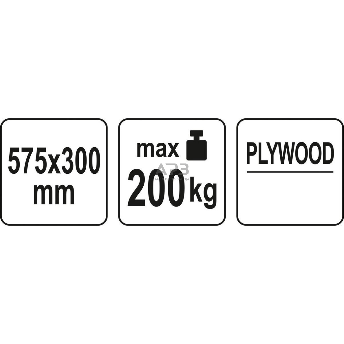 Vežimėlis - platforma 3 Vežimėlis - platforma 3