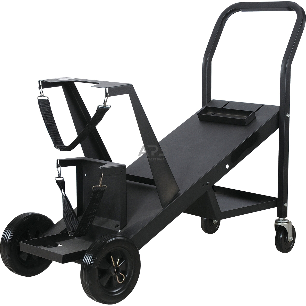 Vežimėlis suvirinimo aparatams ir balionams Vežimėlis suvirinimo aparatams ir balionams