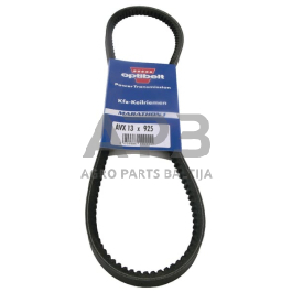 Ventiliatoriaus dirželis 992mm Optibelt AVX13992 Ventiliatoriaus dirželis 992mm Optibelt AVX13992