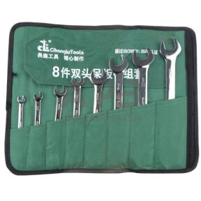 Veržliarakčių atvirais galais DIN3110 rinkinys 8vnt. (6-24mm)