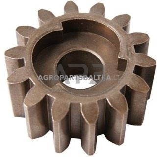 Vejapjovės ratuko dantratis dešinės pusės. 14 dantų. Išmatavimai mm 12,78 x 40,82 x 19,70 Vejapjovės ratuko dantratis dešinės pusės. 14 dantų. Išmatavimai mm 12,78 x 40,82 x 19,70