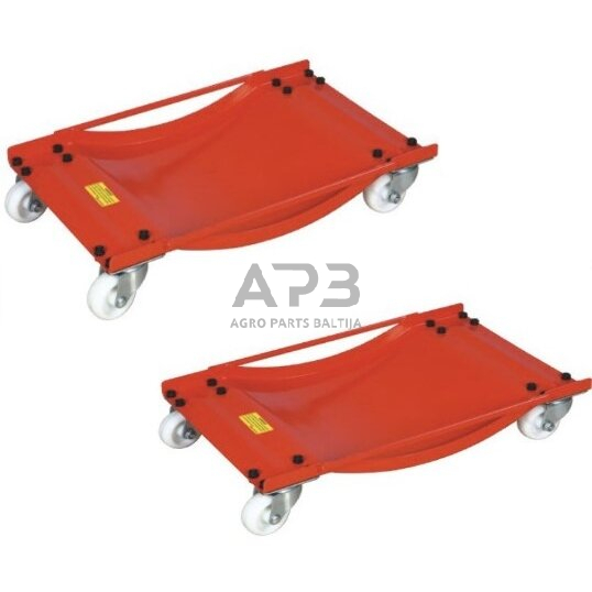 Vežimėlis - platforma (2vnt) 450kg Vežimėlis - platforma (2vnt) 450kg