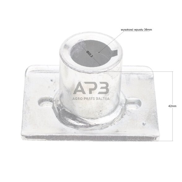 Vejapjovės peilio adapteris NAC, Hortmasz JL43, JL46, JL50, JL53, JL56 22,2 mm 3 Vejapjovės peilio adapteris NAC, Hortmasz JL43, JL46, JL50, JL53, JL56 22,2 mm 3