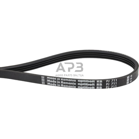 Ventiliatoriaus dirželis 4 briaunų 990mm Optibelt 4PK990 Ventiliatoriaus dirželis 4 briaunų 990mm Optibelt 4PK990