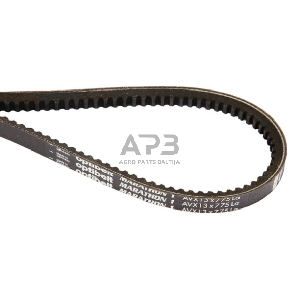 Ventiliatoriaus dirželis 775mm Optibelt AVX13775 Ventiliatoriaus dirželis 775mm Optibelt AVX13775