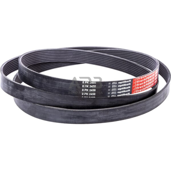 Ventiliatoriaus dirželis 8 briaunų 2458mm Optibelt 8PK2458 1 Ventiliatoriaus dirželis 8 briaunų 2458mm Optibelt 8PK2458 1