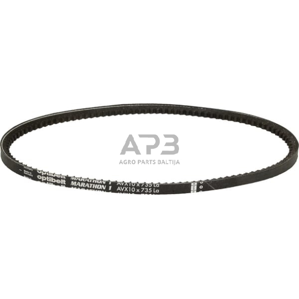 Ventiliatoriaus dirželis AVX 735mm Optibelt AVX10735 1 Ventiliatoriaus dirželis AVX 735mm Optibelt AVX10735 1