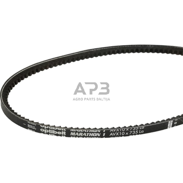 Ventiliatoriaus dirželis AVX 735mm Optibelt AVX10735 Ventiliatoriaus dirželis AVX 735mm Optibelt AVX10735