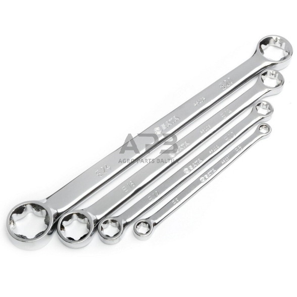 Veržliarakčių E-TORX rinkinys 4vnt. 1 Veržliarakčių E-TORX rinkinys 4vnt. 1