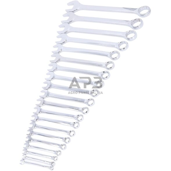 Veržliarakčių kombinuotų rinkinys 19vnt. (6-32mm) 1 Veržliarakčių kombinuotų rinkinys 19vnt. (6-32mm) 1