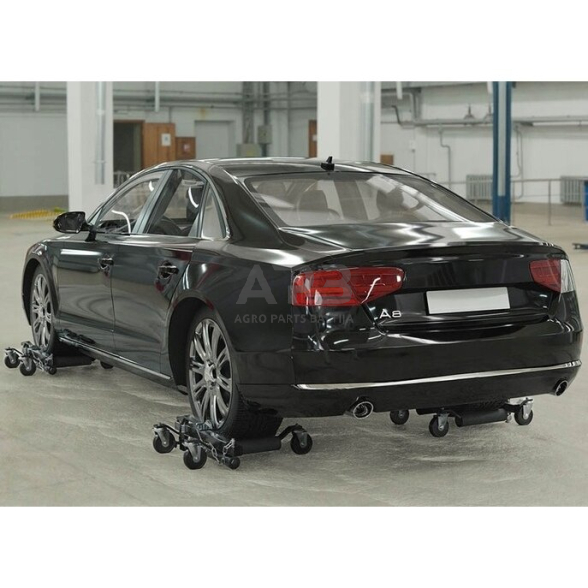 Vežimėlis hidraulinis pozicionavimui 12" 2 Vežimėlis hidraulinis pozicionavimui 12" 2