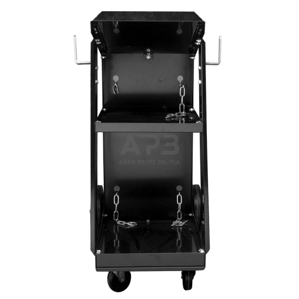 Vežimėlis suvirinimo aparatams ir balionams 1 Vežimėlis suvirinimo aparatams ir balionams 1