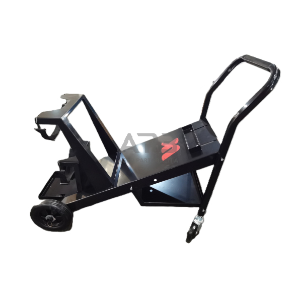 Vežimėlis suvirinimo aparatams ir balionams 1 Vežimėlis suvirinimo aparatams ir balionams 1