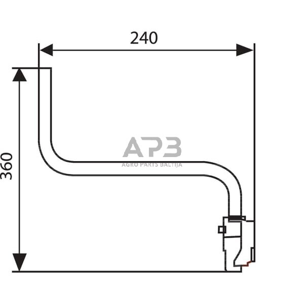 Veidrodėlio laikiklis CA3001187 1