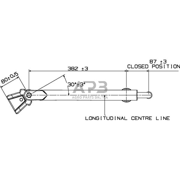 Veidrodėlio laikiklis Rh Britax 7260002A 4