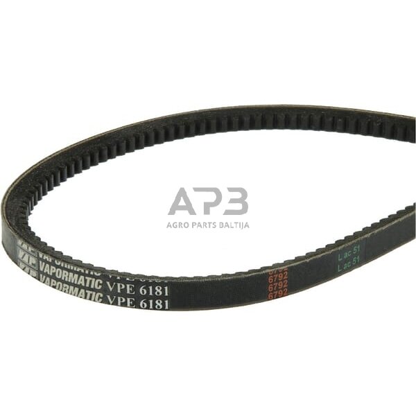 Ventiliatoriaus dirželis 1345mm Vapormatic VPE6181 Ventiliatoriaus dirželis 1345mm Vapormatic VPE6181