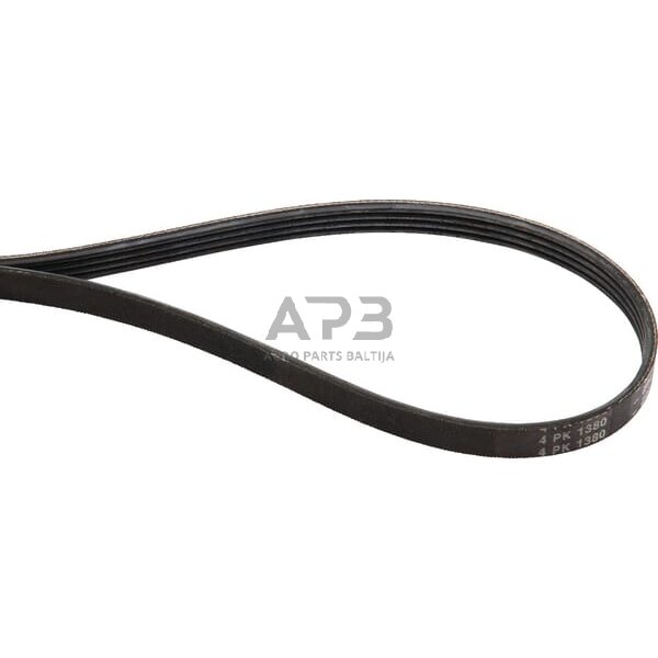 Ventiliatoriaus dirželis 4 briaunų 1380mm Optibelt 4PK1380 Ventiliatoriaus dirželis 4 briaunų 1380mm Optibelt 4PK1380