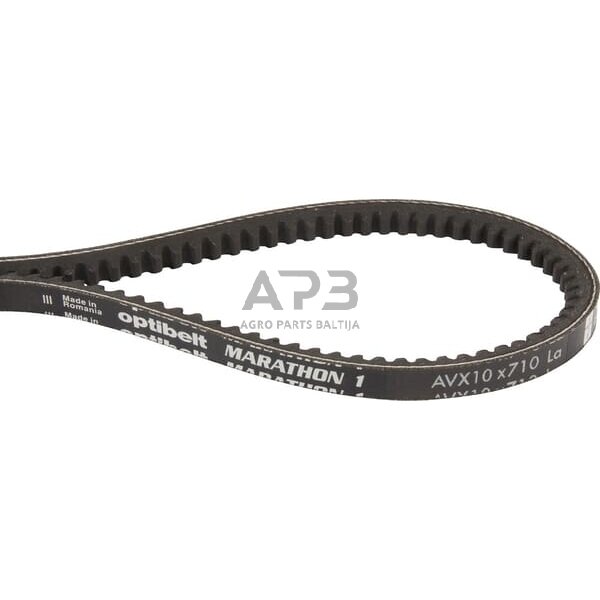 Ventiliatoriaus dirželis 710mm Optibelt AVX10710PD Ventiliatoriaus dirželis 710mm Optibelt AVX10710PD