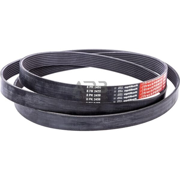 Ventiliatoriaus dirželis 8 briaunų 2458mm Optibelt 8PK2458 1 Ventiliatoriaus dirželis 8 briaunų 2458mm Optibelt 8PK2458 1