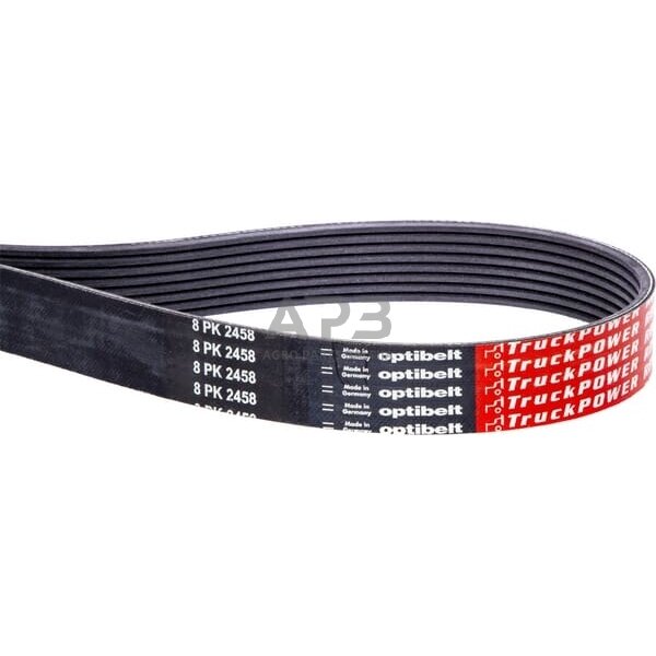 Ventiliatoriaus dirželis 8 briaunų 2458mm Optibelt 8PK2458 Ventiliatoriaus dirželis 8 briaunų 2458mm Optibelt 8PK2458