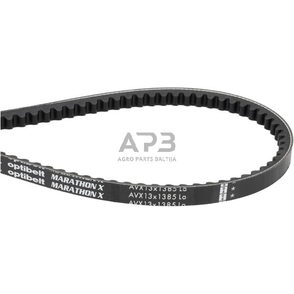 Ventiliatoriaus dirželis AVX 1385mm Optibelt AVX131385 Ventiliatoriaus dirželis AVX 1385mm Optibelt AVX131385