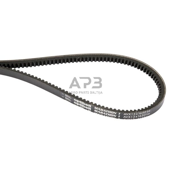 Ventiliatoriaus dirželis AVX 1450mm Optibelt AVX131450 Ventiliatoriaus dirželis AVX 1450mm Optibelt AVX131450