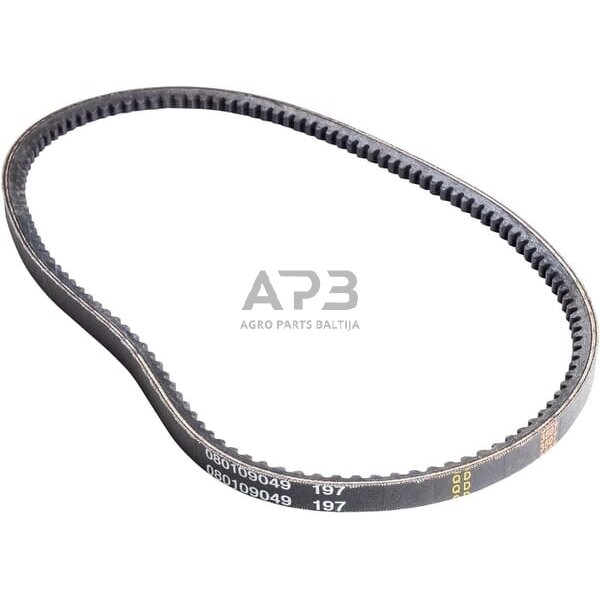 Ventiliatoriaus dirželis Perkins 080109049 Ventiliatoriaus dirželis Perkins 080109049