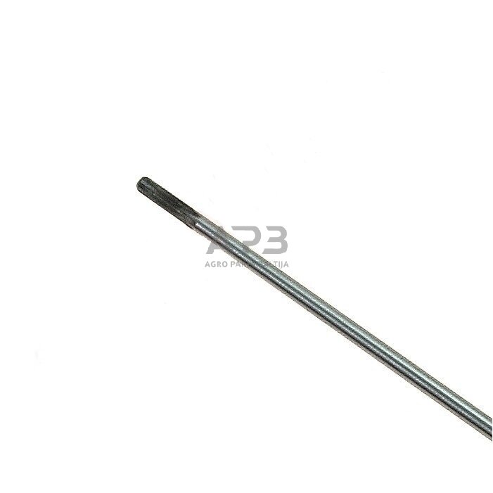 Trimerio velenas 770,00 mm x 7,00 mm / 7T septiakampė žvaigždutė Trimerio velenas 770,00 mm x 7,00 mm / 7T septiakampė žvaigždutė