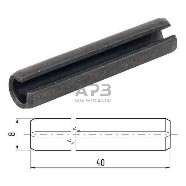 Virinamo kablio kaiščiai 25 vnt. 8,00 x 40,00 mm 8752840 2 Virinamo kablio kaiščiai 25 vnt. 8,00 x 40,00 mm 8752840 2