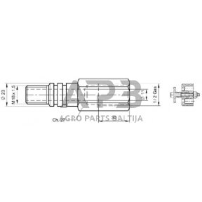 Vožtuvas TC65 L D50 TC9865