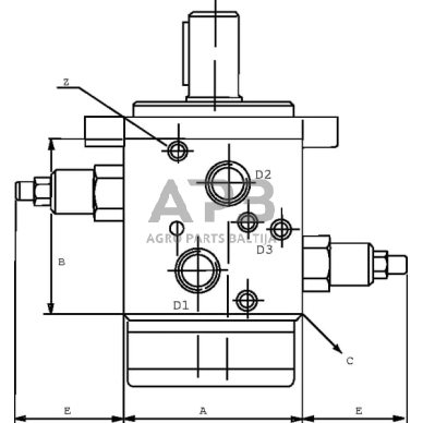 Vožtuvas A-08-OMR- 1/2BSP, VODLSCAF05001 2