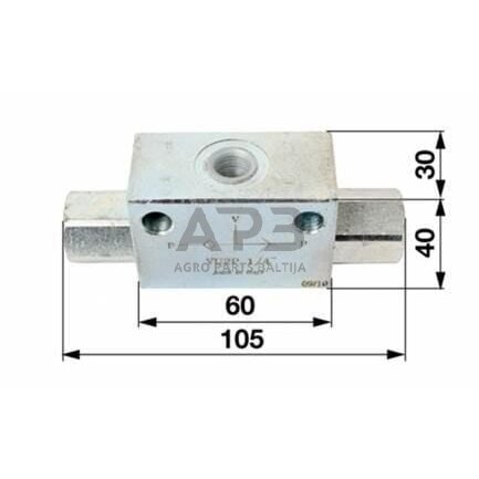 Vožtuvas skirtas HGST Walterscheid 202997 1 Vožtuvas skirtas HGST Walterscheid 202997 1