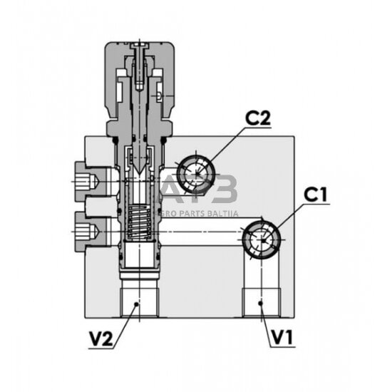 Vožtuvas FPRF90DVD32R12OMS 1 Vožtuvas FPRF90DVD32R12OMS 1