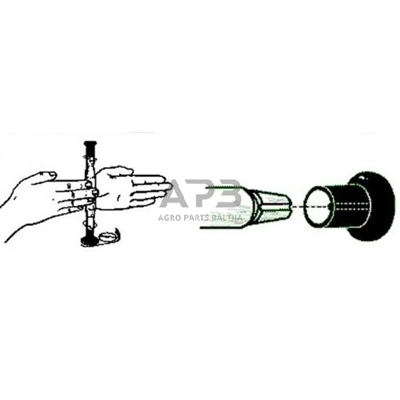 Vožtuvų pritrynėjų rinkinys 2vnt. 1 Vožtuvų pritrynėjų rinkinys 2vnt. 1
