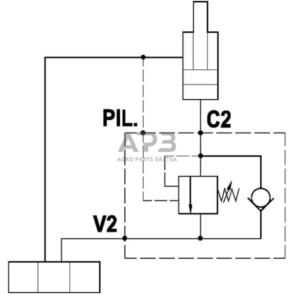 Vožtuvas FPO50SX38L20 2 Vožtuvas FPO50SX38L20 2