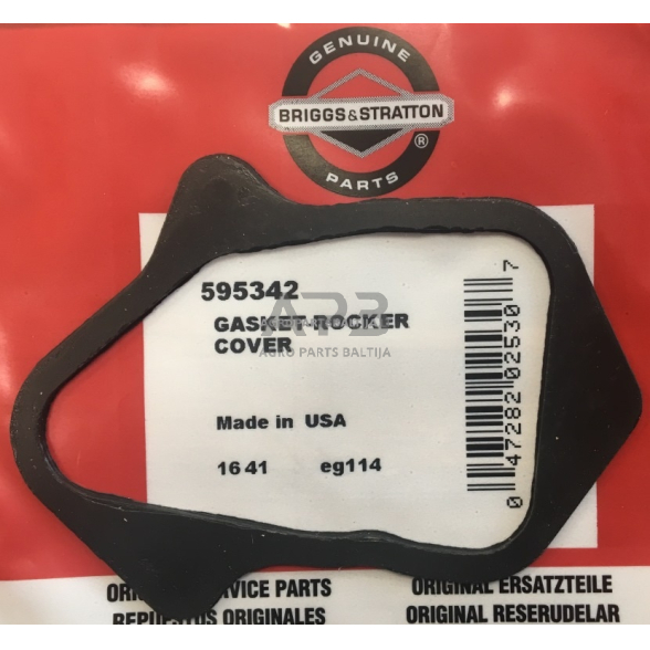 Vožtuvų dangtelio tarpinė BRIGGS & STRATTON 595342, 594088 Vožtuvų dangtelio tarpinė BRIGGS & STRATTON 595342, 594088